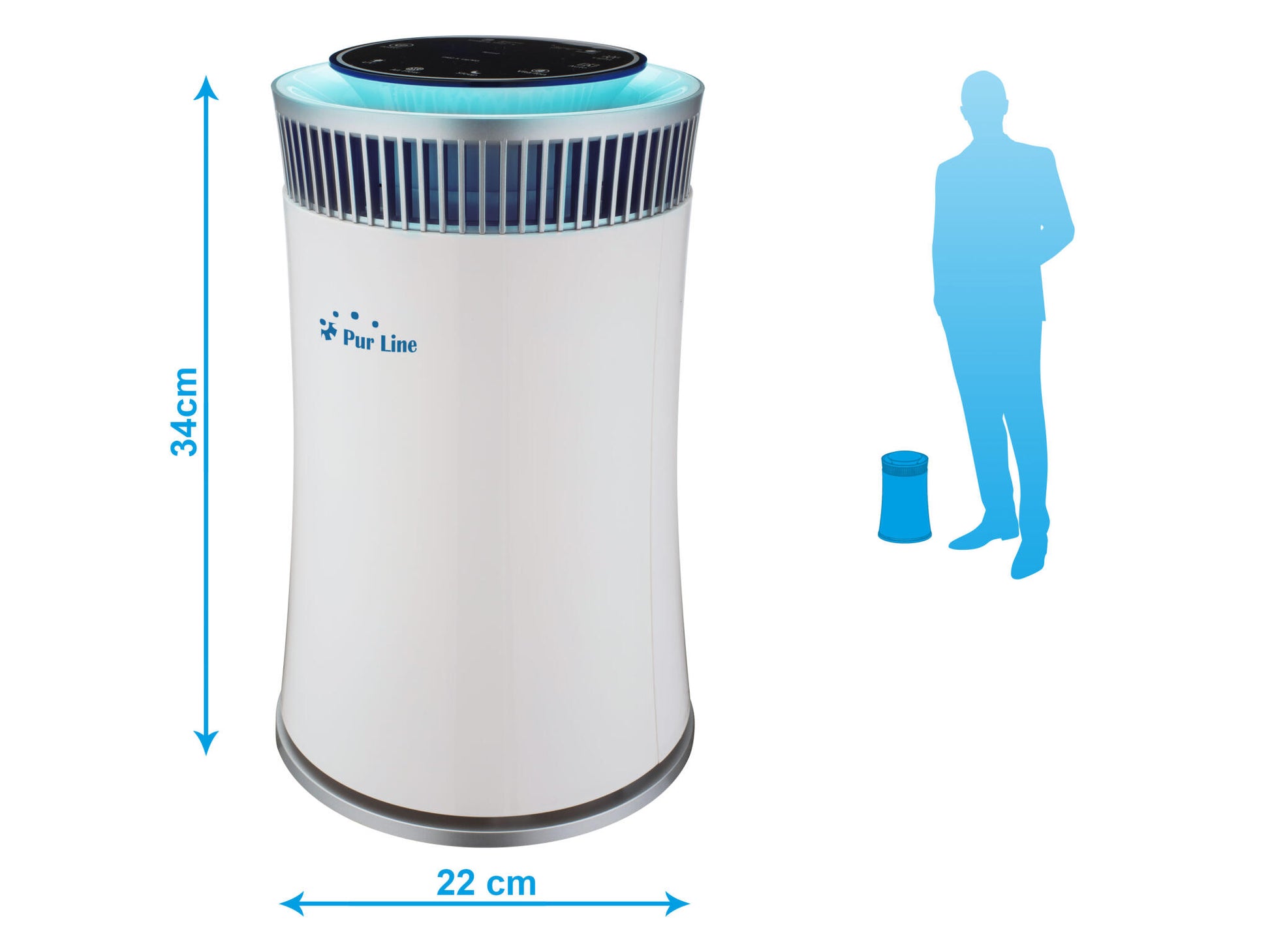 Purificador De Aire De Bajo Consumo 20m2 Fresh Air 50 Purline_2