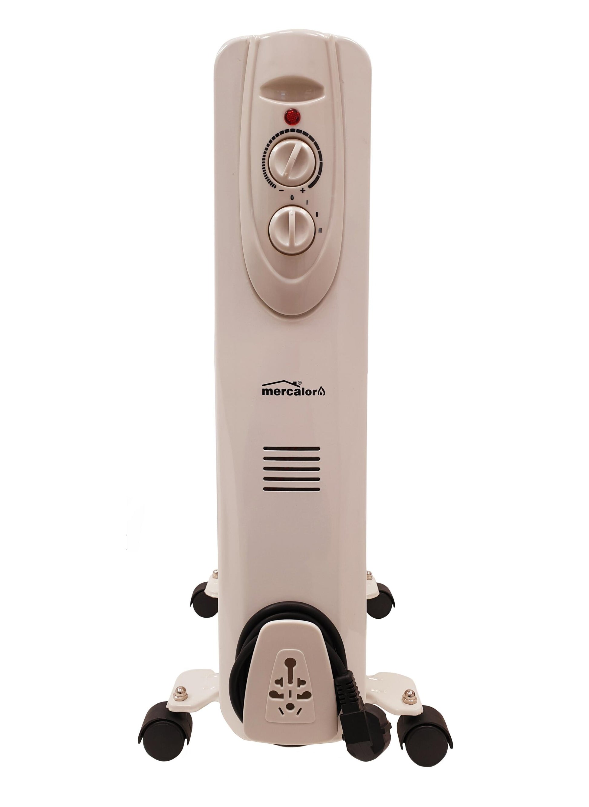 Radiador De Aceite 9 Elementos Con 4 Ruedas 2000w_0