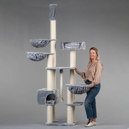 Rascador Catdream De Luxe Light Grey_1