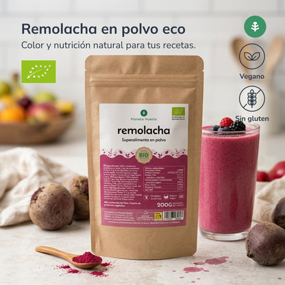 Remolacha en polvo Eco Planeta Huerto 200 gr