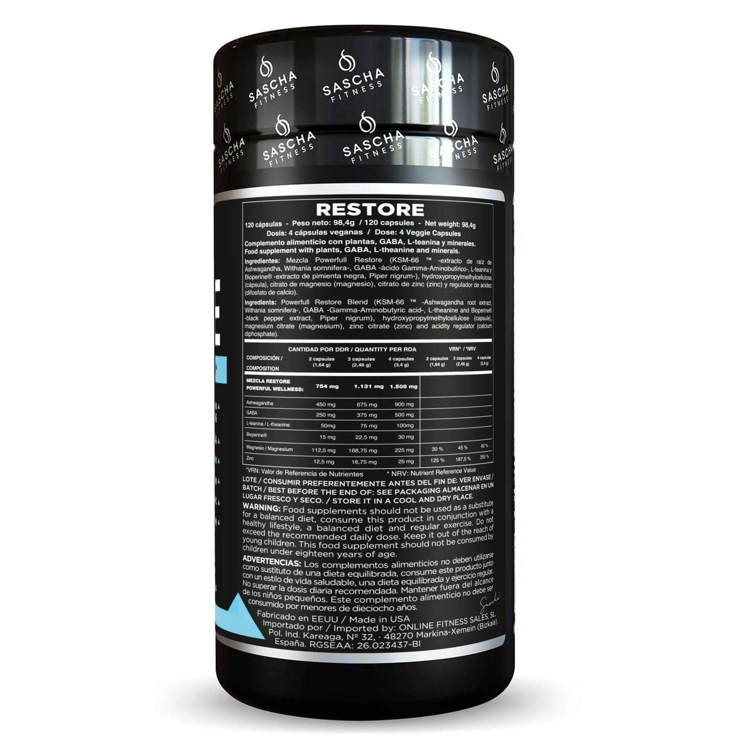 Restore - Sascha Fitness España_1