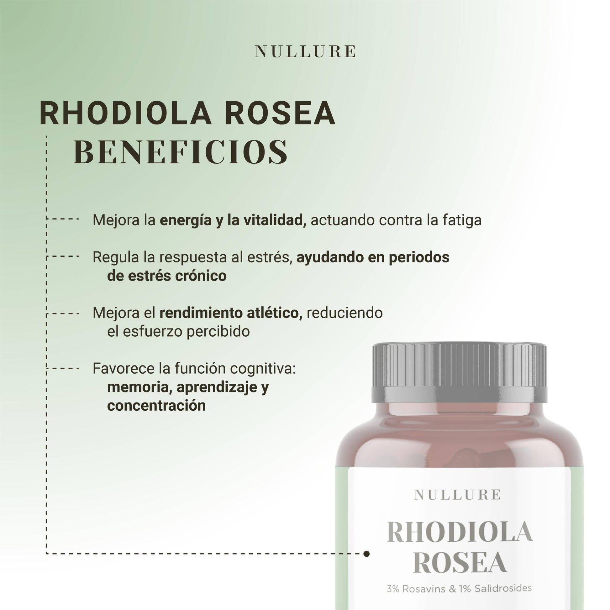 Rhodiola rosea 200mg – estrés, estado de ánimo, energía y reducción del cansancio (120 cápsulas)_1