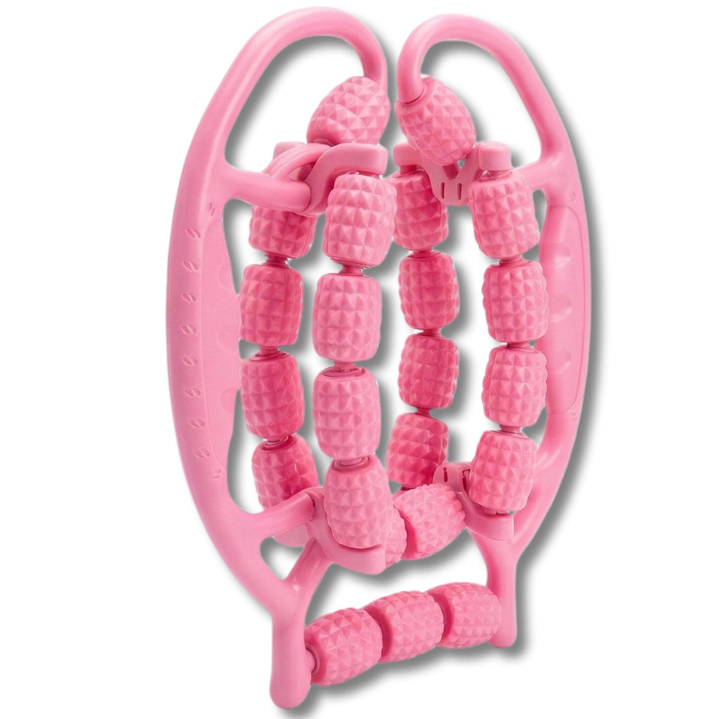 Rodillo De Masaje Manual – Doble Columna, Drenaje Y Anticelulítico, Relajación Muscular Para Piernas, Brazos Y Cuerpo_0