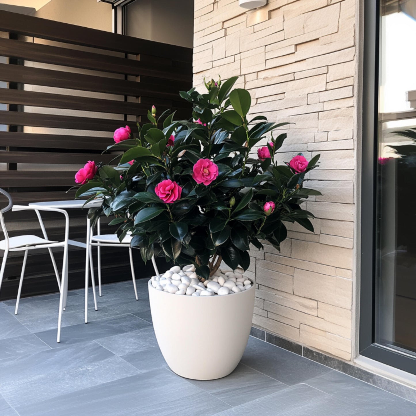 Rosa Japonesa - Camellia Japonica 'dr. King' - Altura 50-60cm - ⌀15cm_1