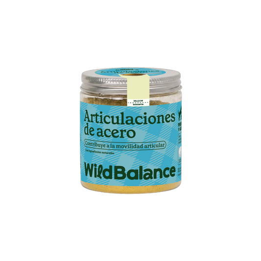 Articulaciones de Acero Suplemento natural para mascotas Wild Balance 100 g