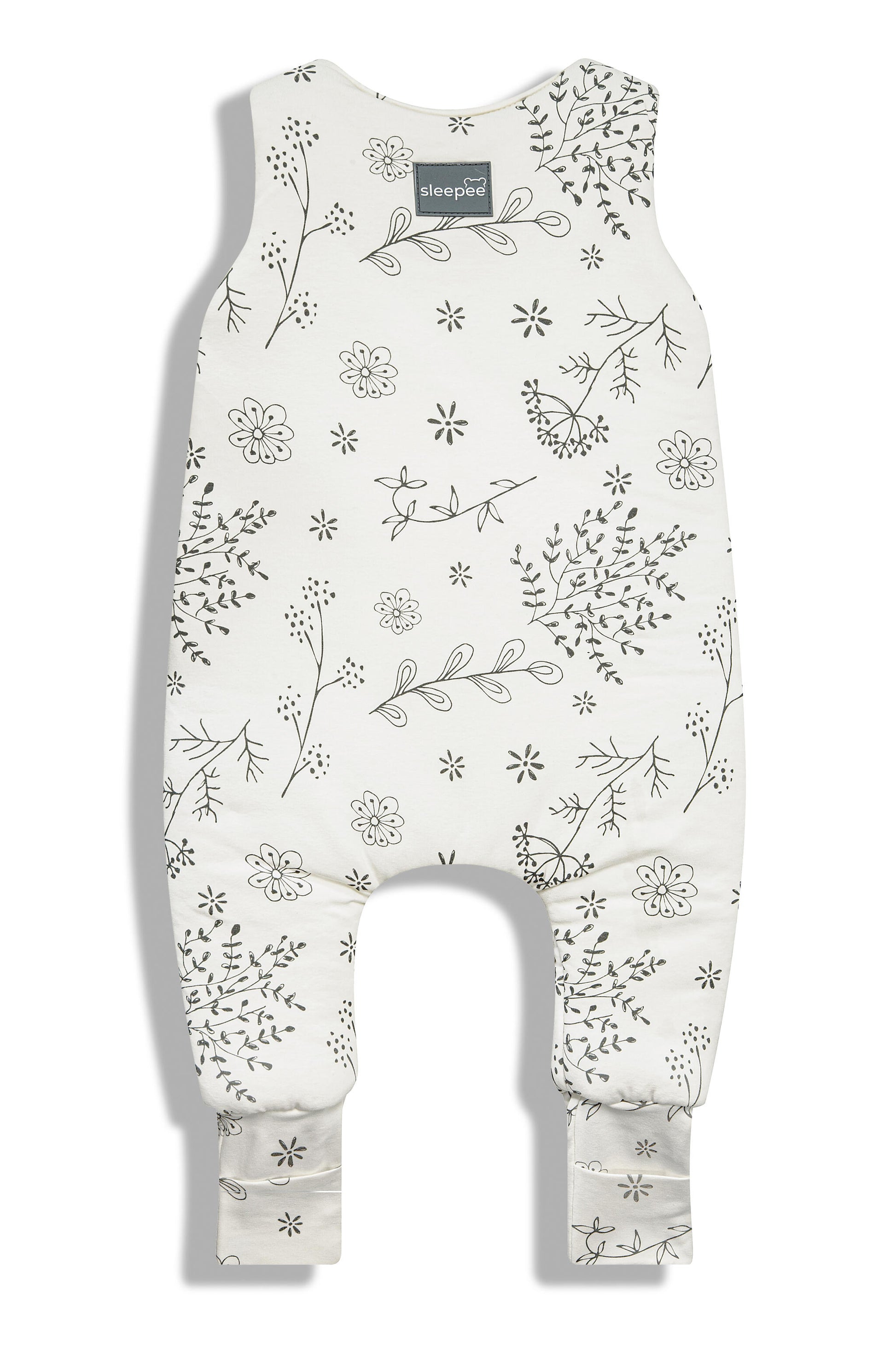 Saco De Dormir Con Pies Reversible T-xs Jersey Algodón Dots-bloom_2