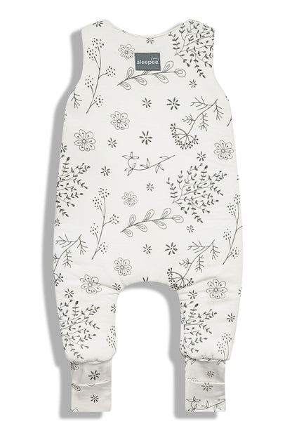 Saco De Dormir Con Pies Reversible T-xs Jersey Algodón Dots-bloom_2