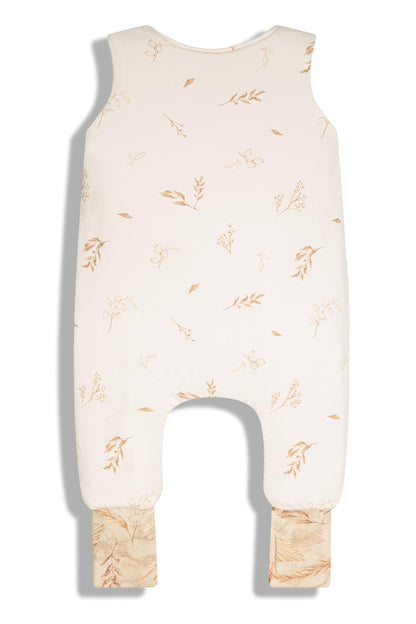 Saco De Dormir Con Pies Reversible T-xs Jersey Algodón Sand-botanic_4