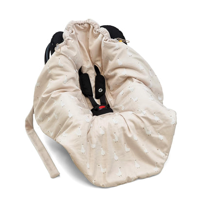 Saco Portabebé Inivero Algodón-velour Unviersal Tropic Fun_4