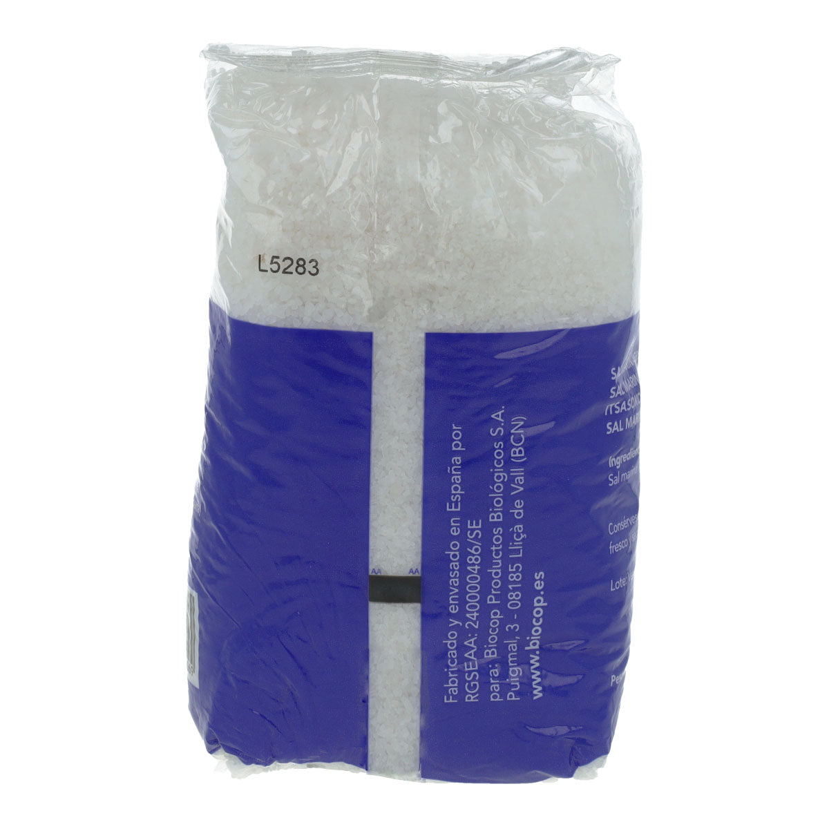 Sal marina atlantica gruesa Biocop 1kg