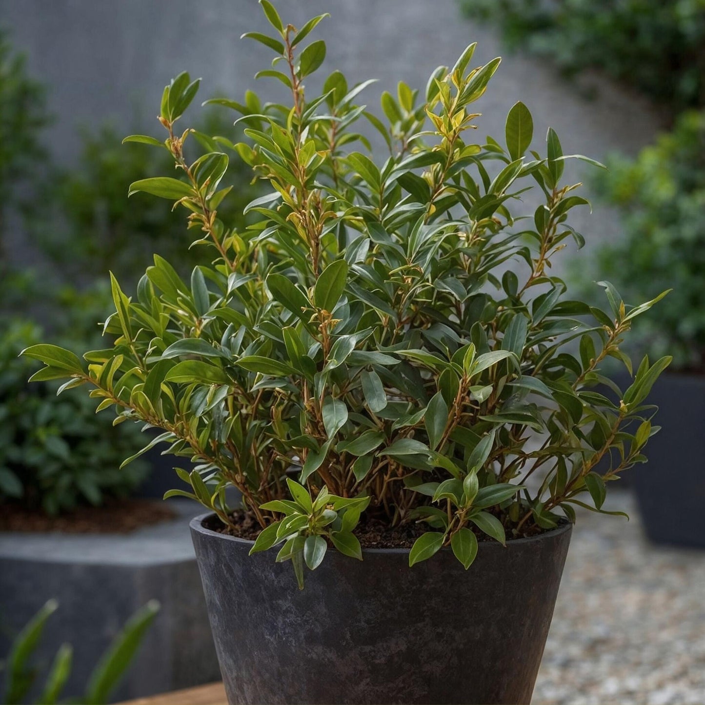 Sarcocoque - 4 Pzs - Sarcococca 'confusa' - Altura 30-40cm - ⌀17cm_1