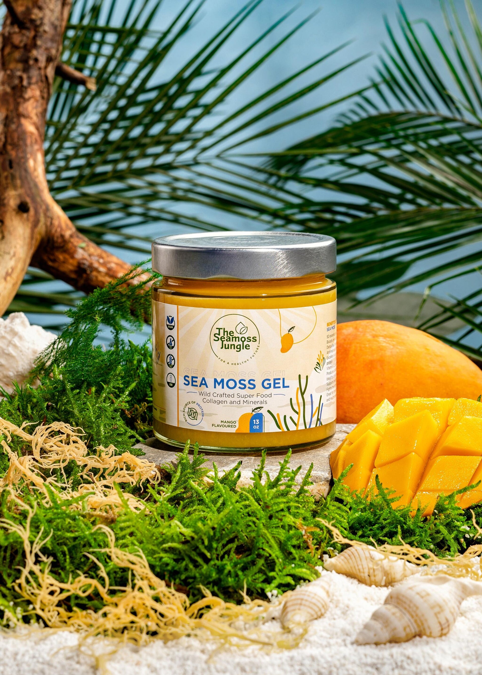 Sea Moss Gel Mango 500 ml_1