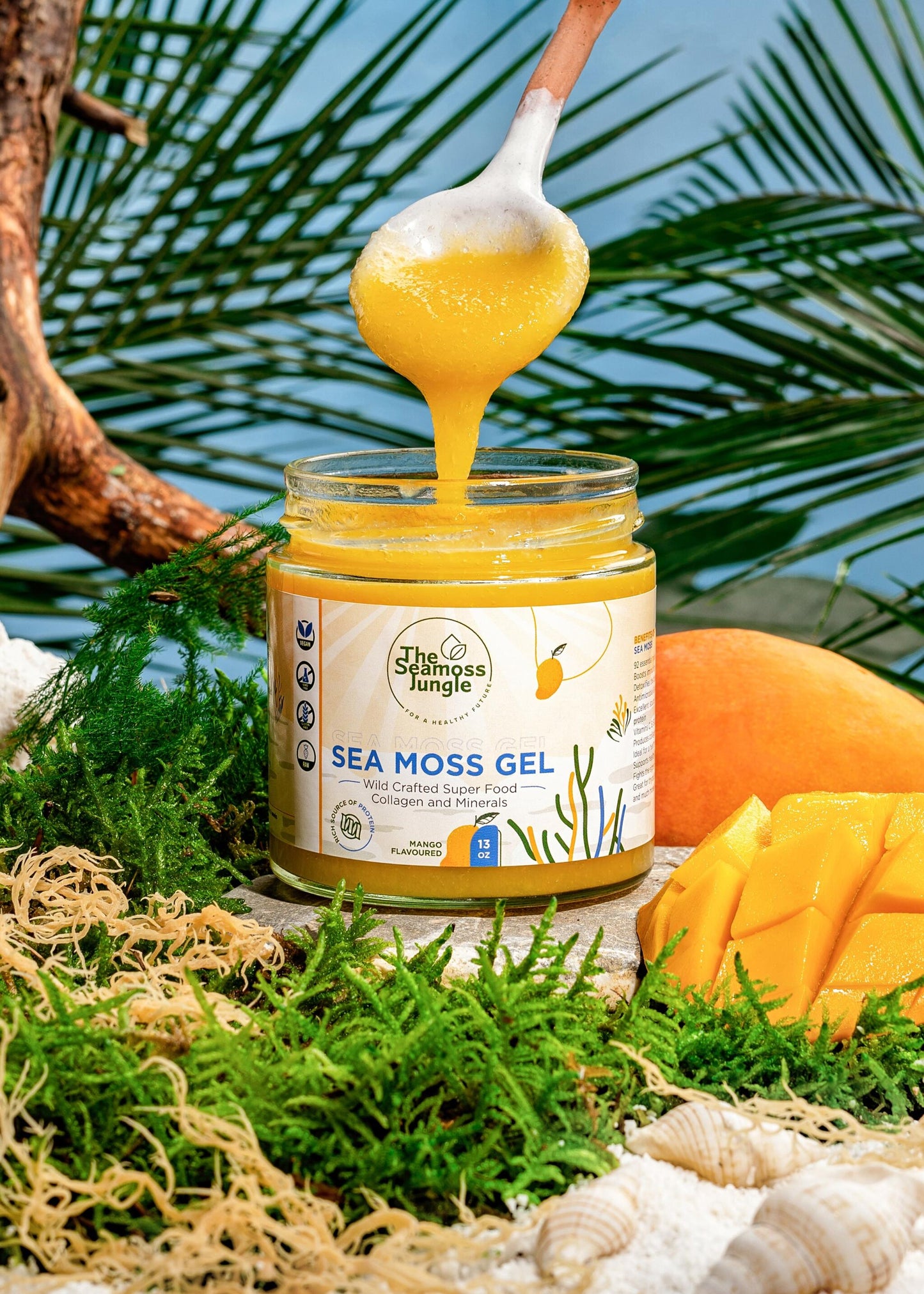 Sea Moss Gel Mango 500 ml_2
