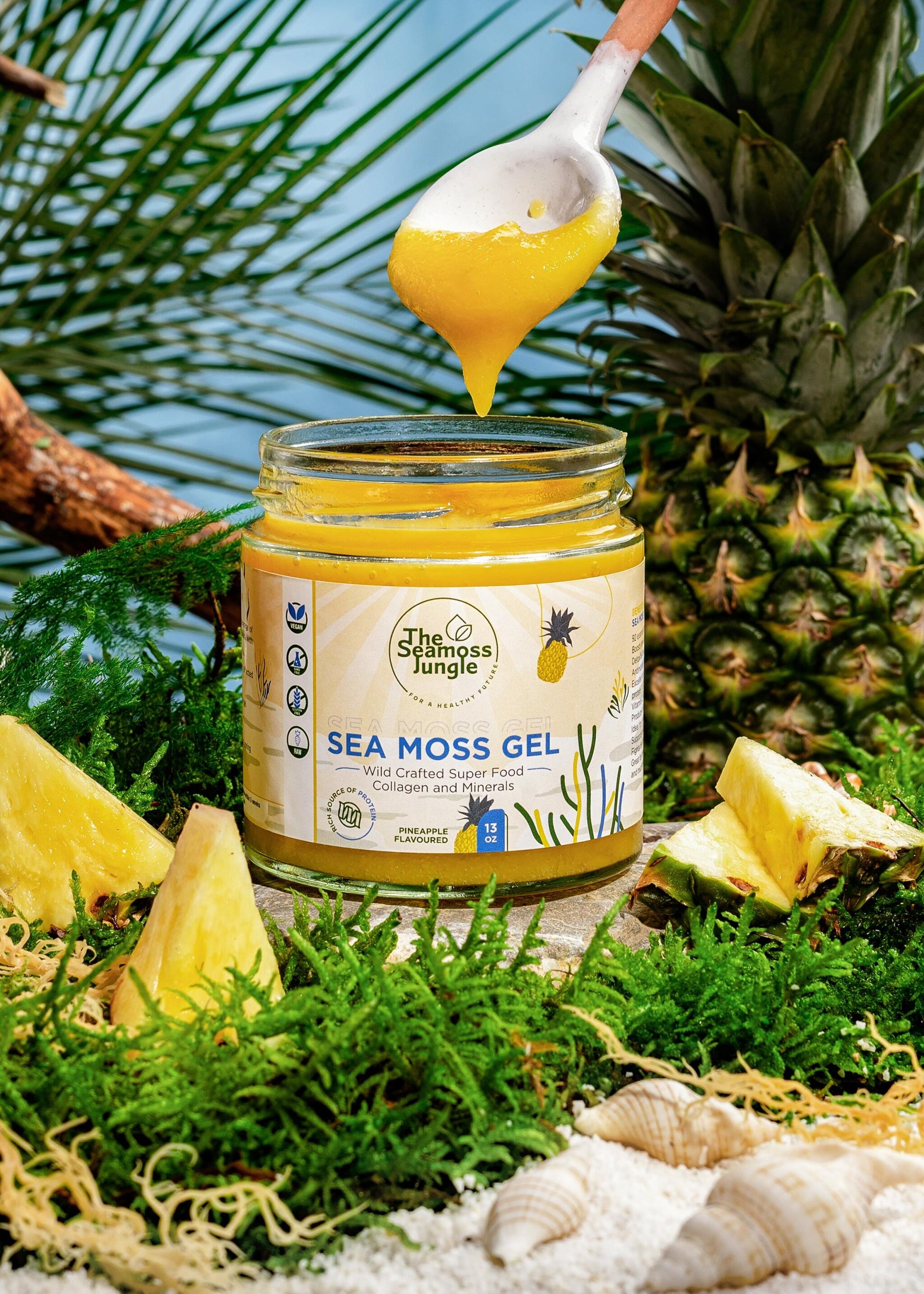 Sea Moss Gel Piña 500 ml_2