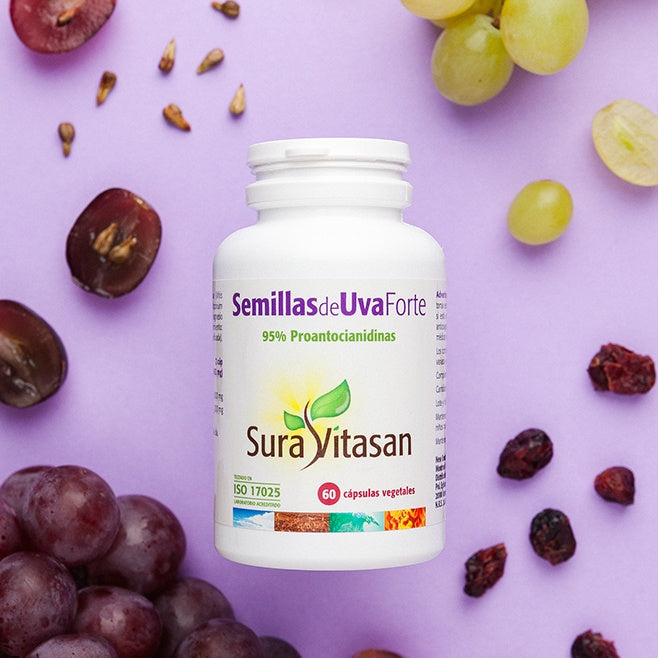 Semilla de Uva Forte 60 cápsulas Sura Vitasan