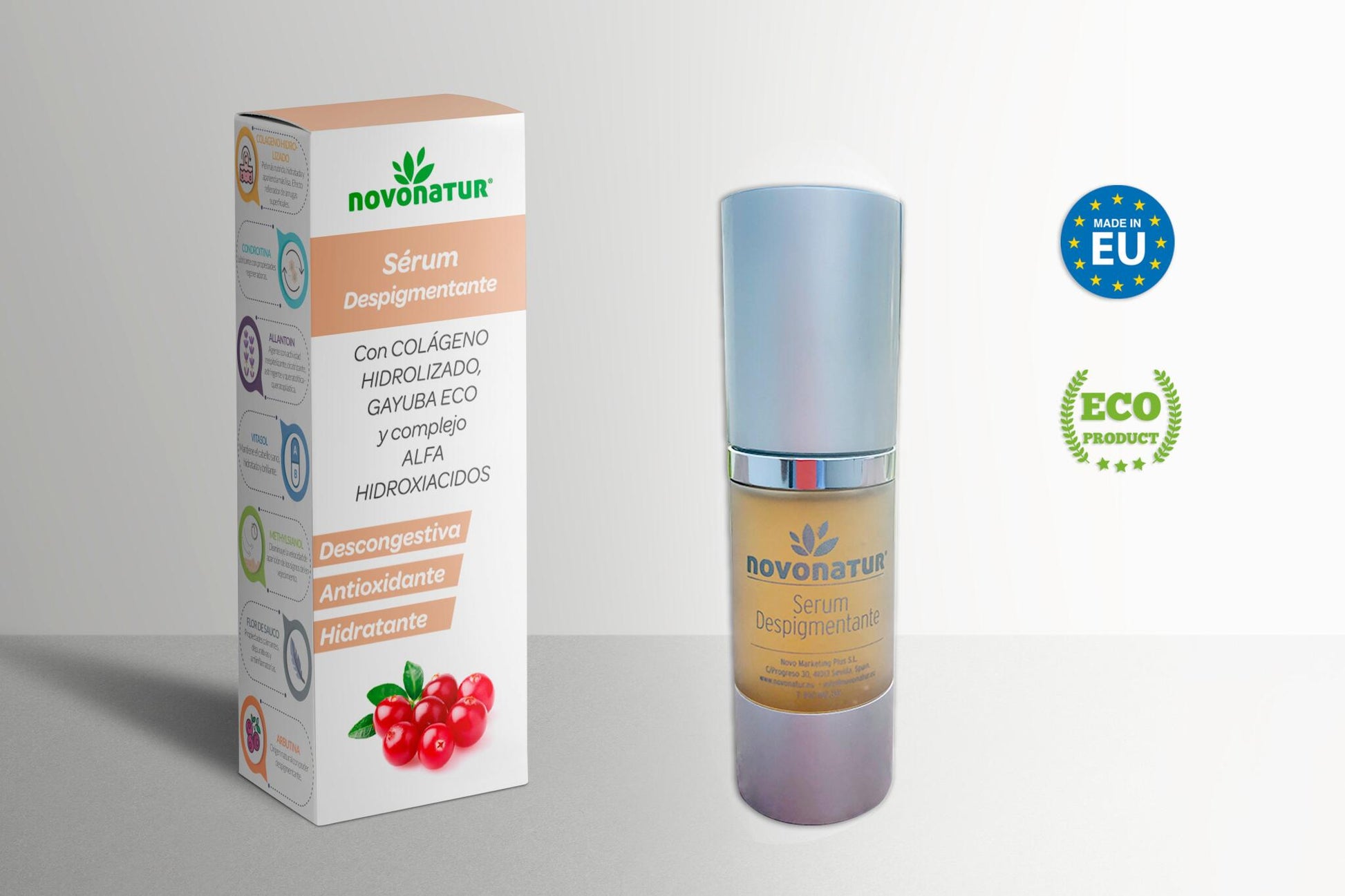 Serum Despigmentante + Colágeno Hidrolizado + Gayuba Eco._5