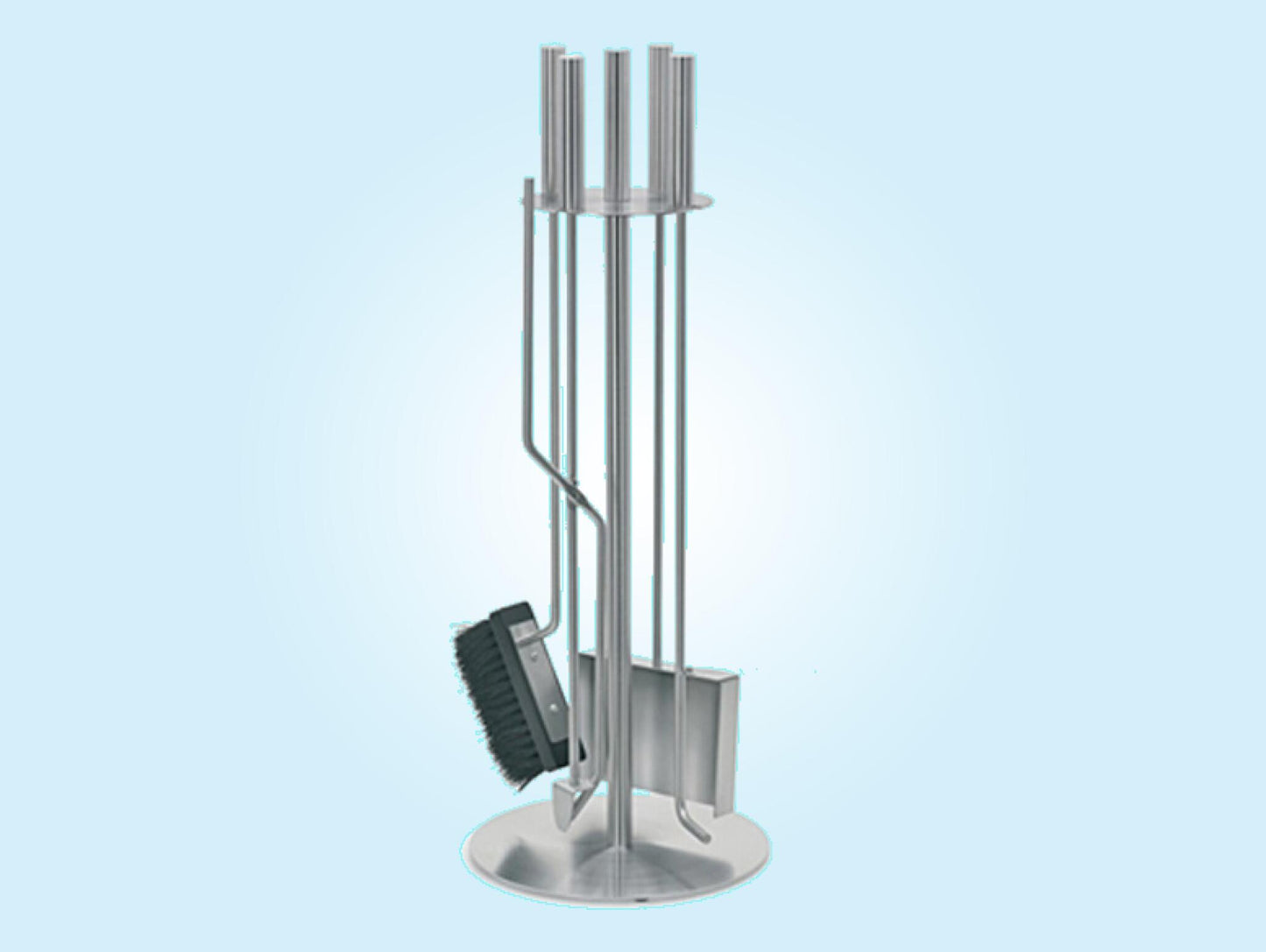 Set De Herramientas De Acero Inoxidable Para Chimenea. 4 Piezas Fpa2 Purline_3