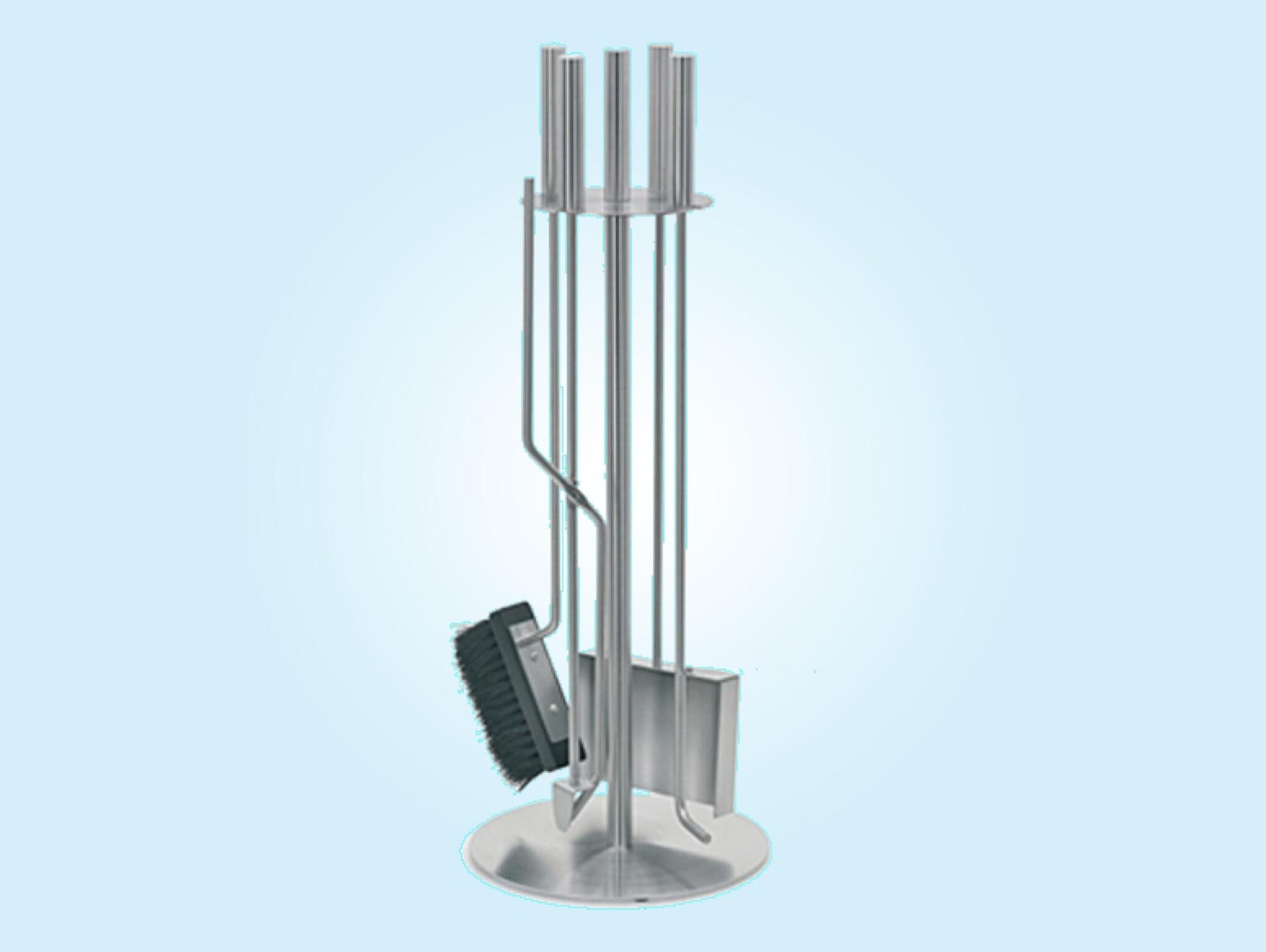 Set De Herramientas De Acero Inoxidable Para Chimenea. 4 Piezas Fpa2 Purline_3