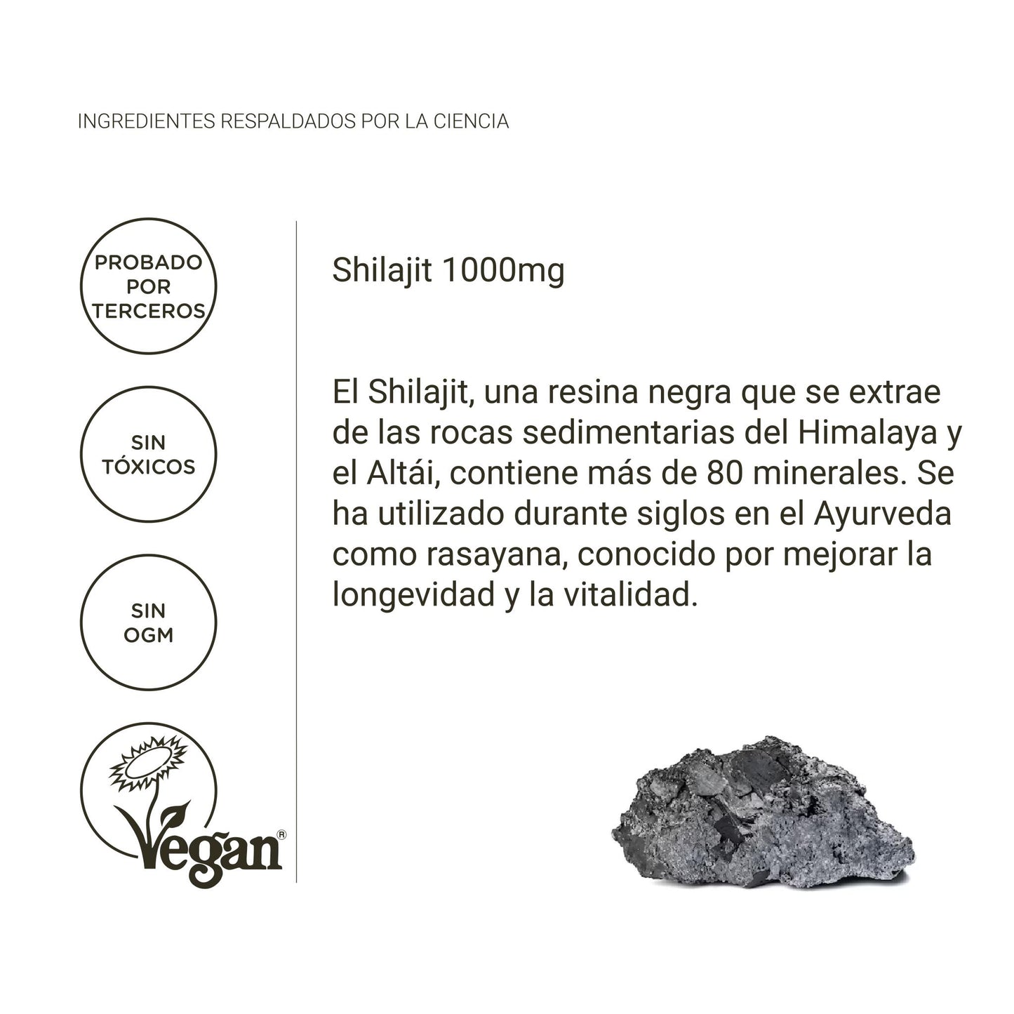 Shilajit puro del himalaya – 60% ácido fúlvico, recuperación, energía y antiinflamatorio (120 cápsulas)_3