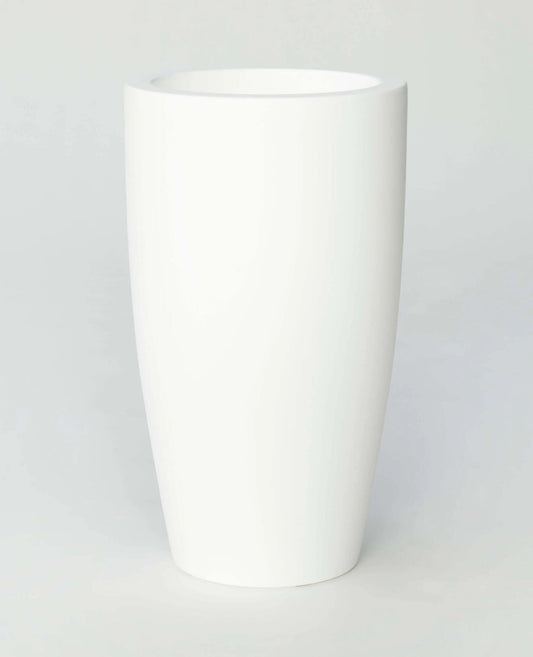 Macetero Bambú / Ø40x70 Cm. / Blanco / Sin Luz_0