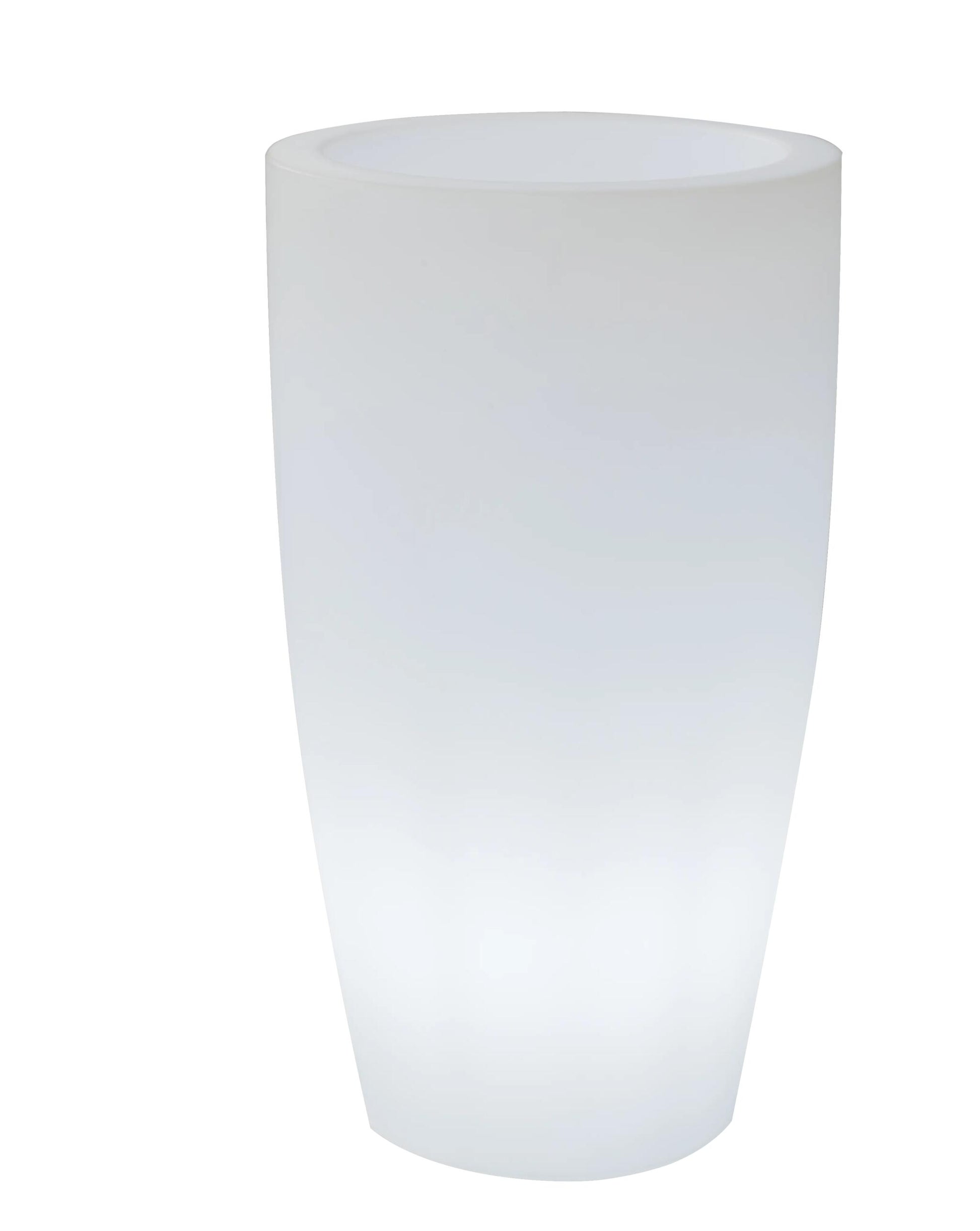 Macetero Bambú / Ø40x90 Cm. / Blanco / Sin Luz_3