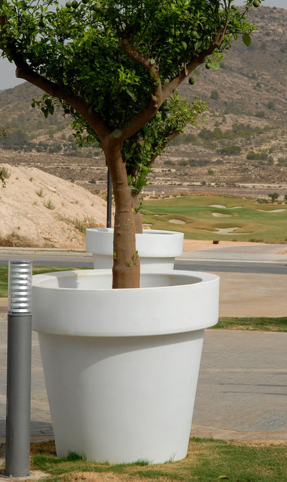 Macetero Magnolia / Ø45x43 Cm. / Antracita / Sin Luz_5