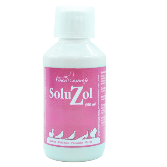 SoluZol 250ml – Complemento nutricional natural para aves – Apoyo digestivo y bienestar intestinal– 100% vegetal_0