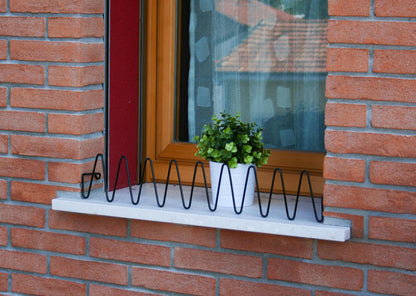 Soporte Anticaida Jardineras Serpentello Negro_0