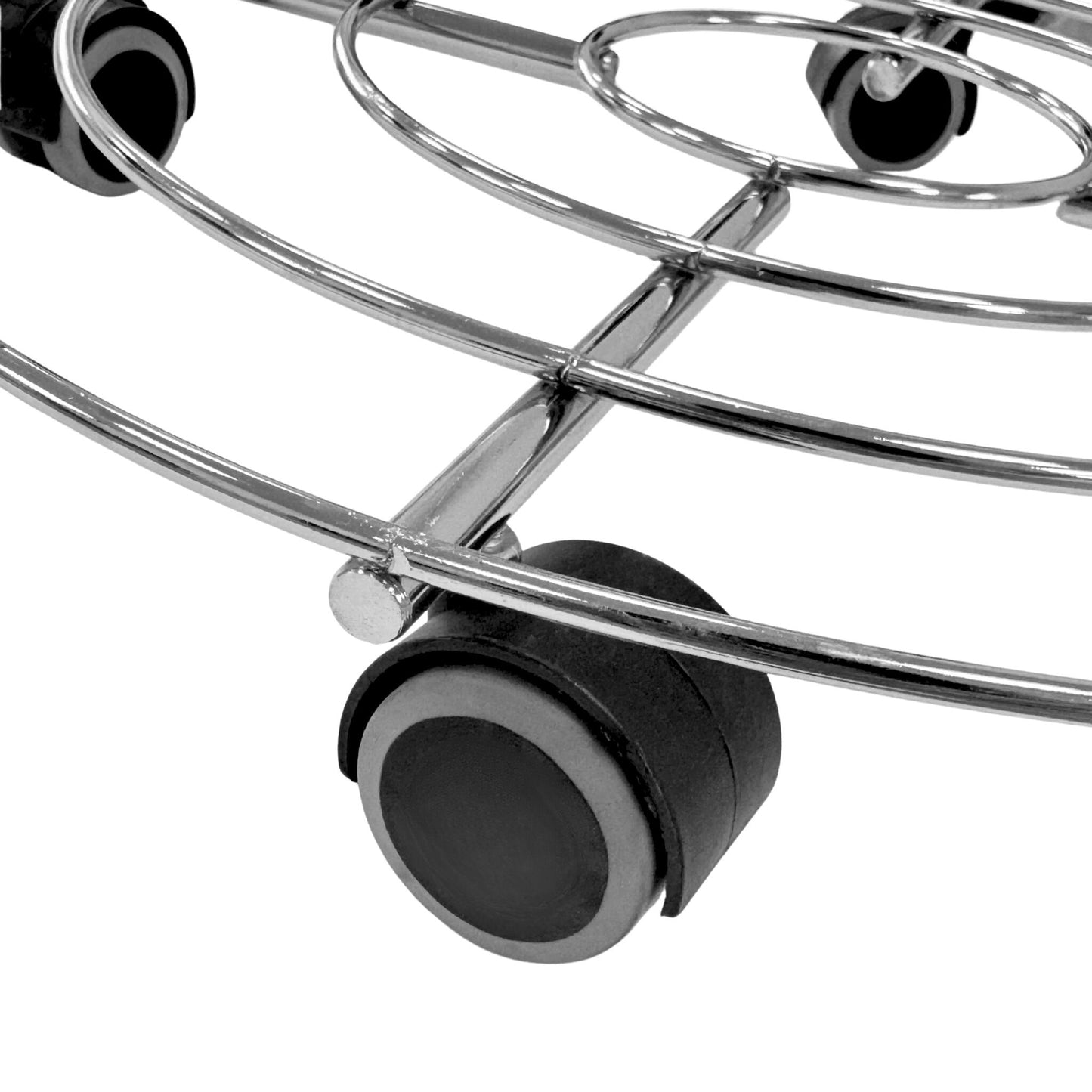 Soporte Redondo De 40 Cm Con Ruedas Para Plantas - Acero Resistente_2