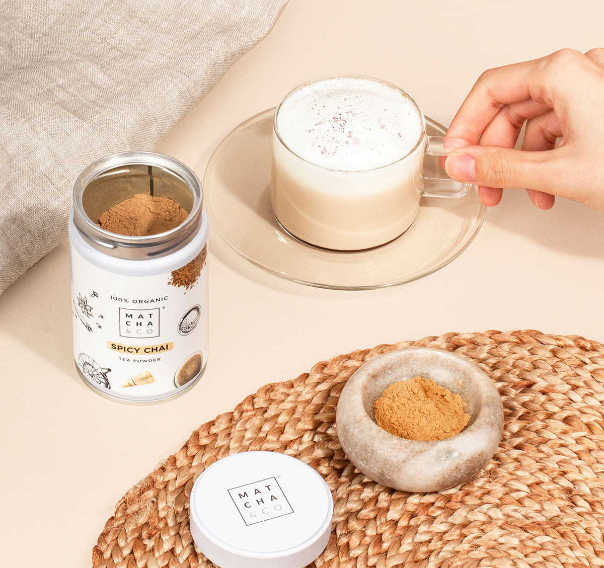 Té Spicy Chai ecológico Matcha & CO 100 g