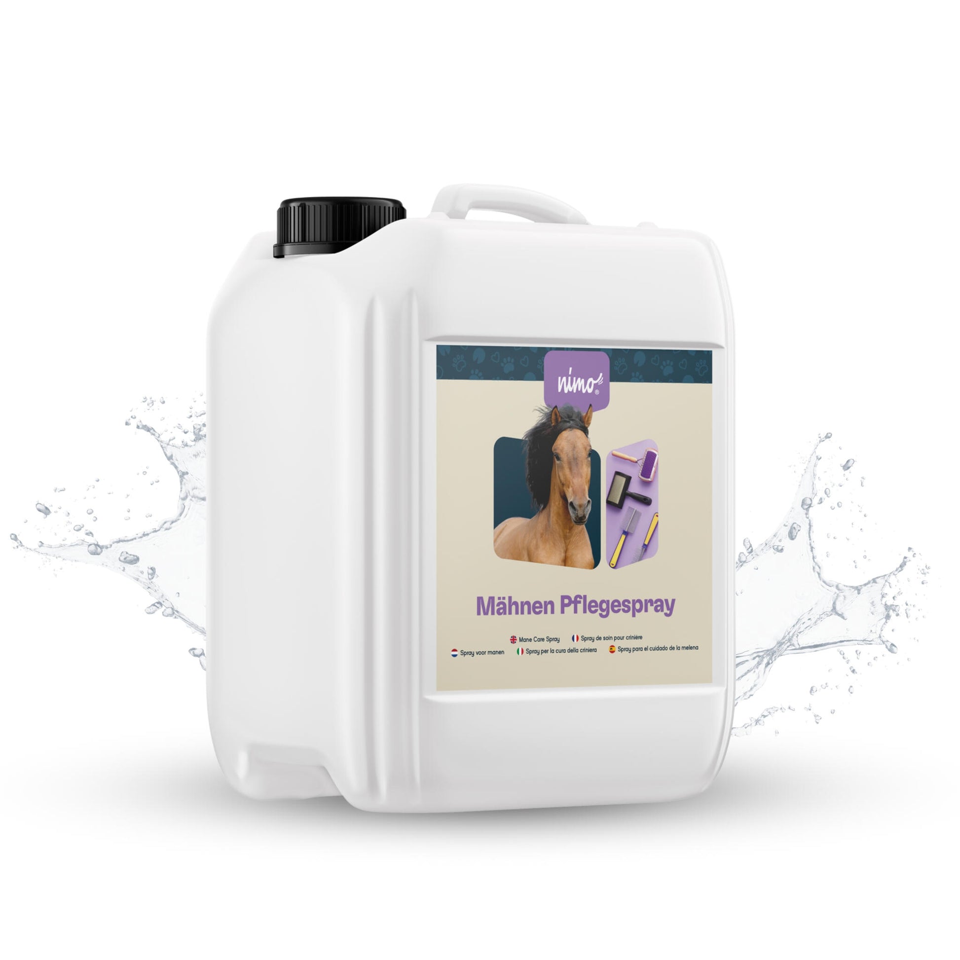 Spray De Cuidado Para La Crin - Nimo - 5 L_0