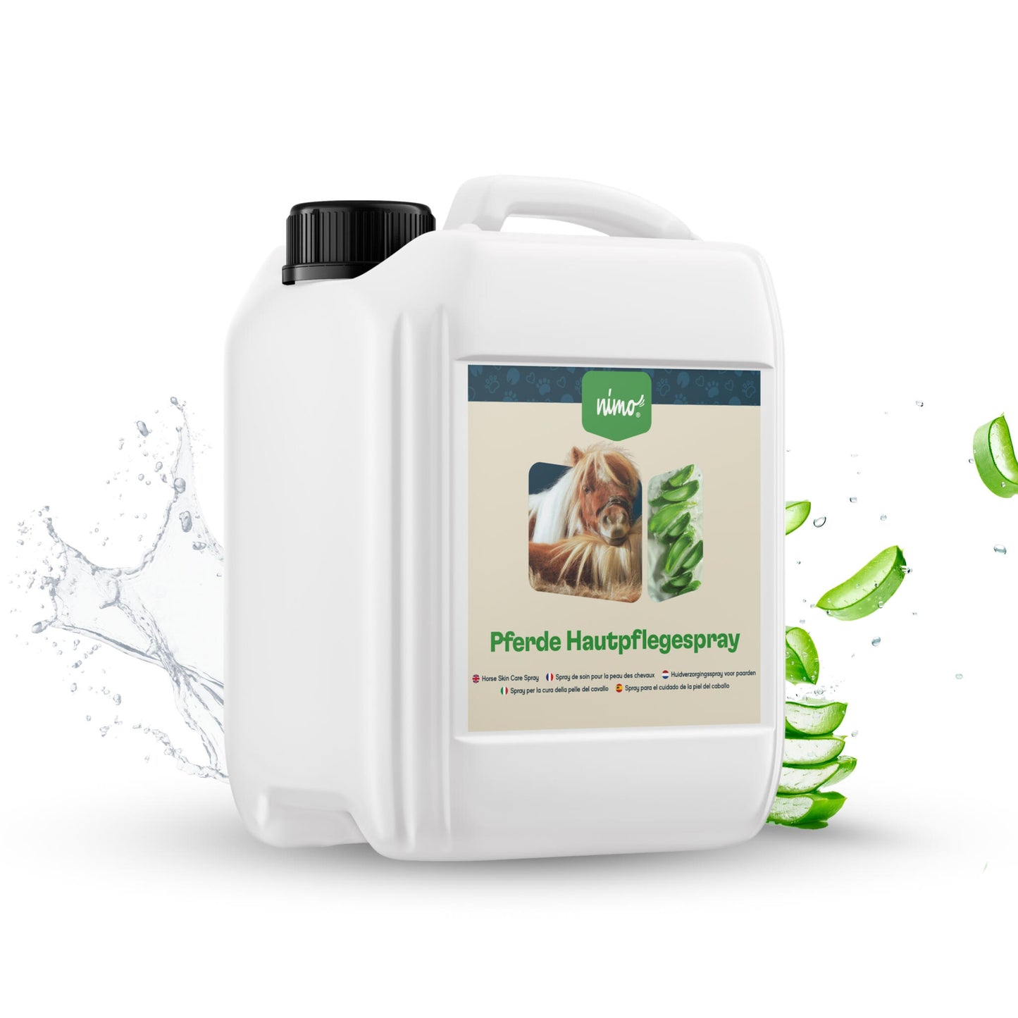 Spray Para El Cuidado De La Piel Para Caballos - Nimo - 2,5 L_0