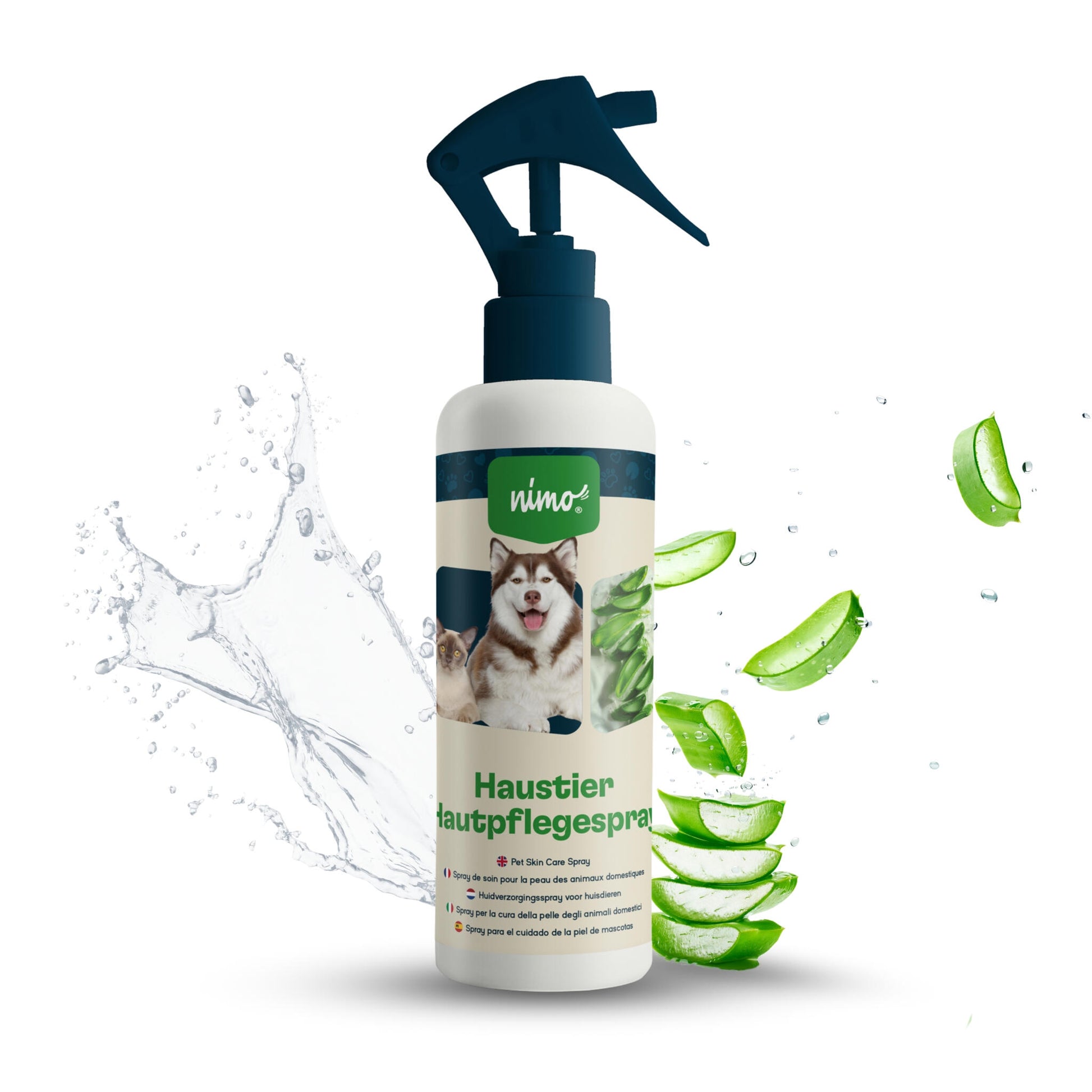 Spray Para El Cuidado De La Piel Para Mascotas - Nimo - 250 Ml_0