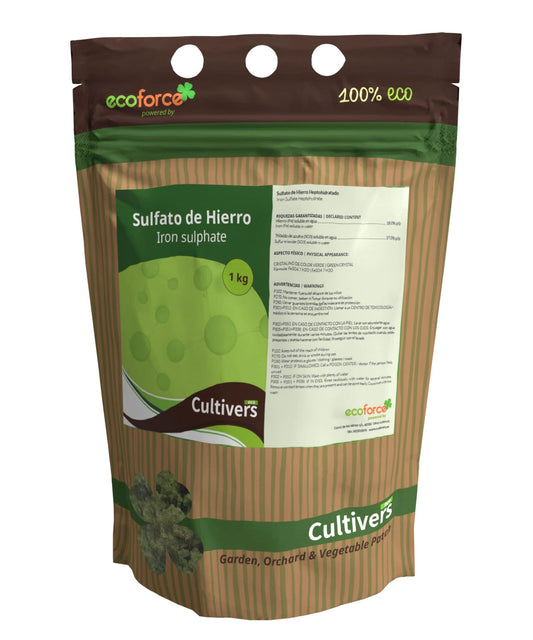 Sulfato De Hierro Cultivers 2x1kg_0