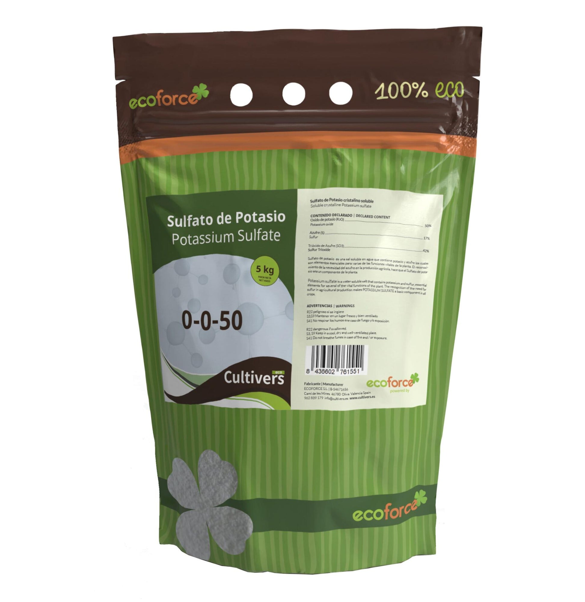 Sulfato De Potasio Cultivers 250 G_1