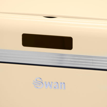 Swan Cubo De Basura Cocina Automático, Sensor De Movimiento, 45l, Metálico, Papelera Reciclaje, Swka4500cneu, Crema_3