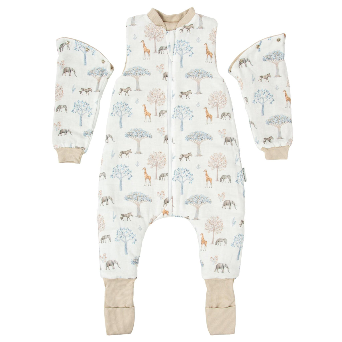 Tanzania Saco Pijama Con Pies Y Mangas Extraibles 75 Cm_1