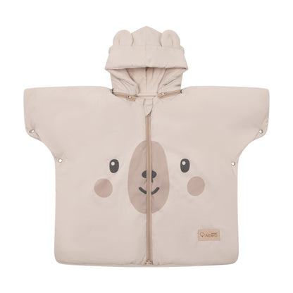 Teddy Bear Poncho Infantil Para Sillas De Coche Niños 1-4 Años Albero Mio_2