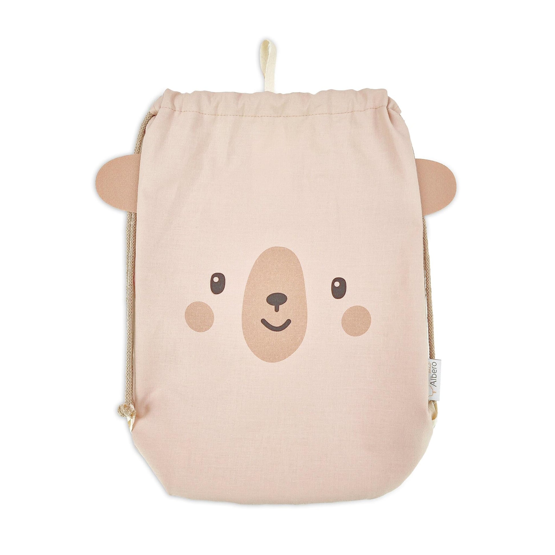 Teddy Bear Saco Mochila Para Niños 40x30 Cm Albero Mio_1