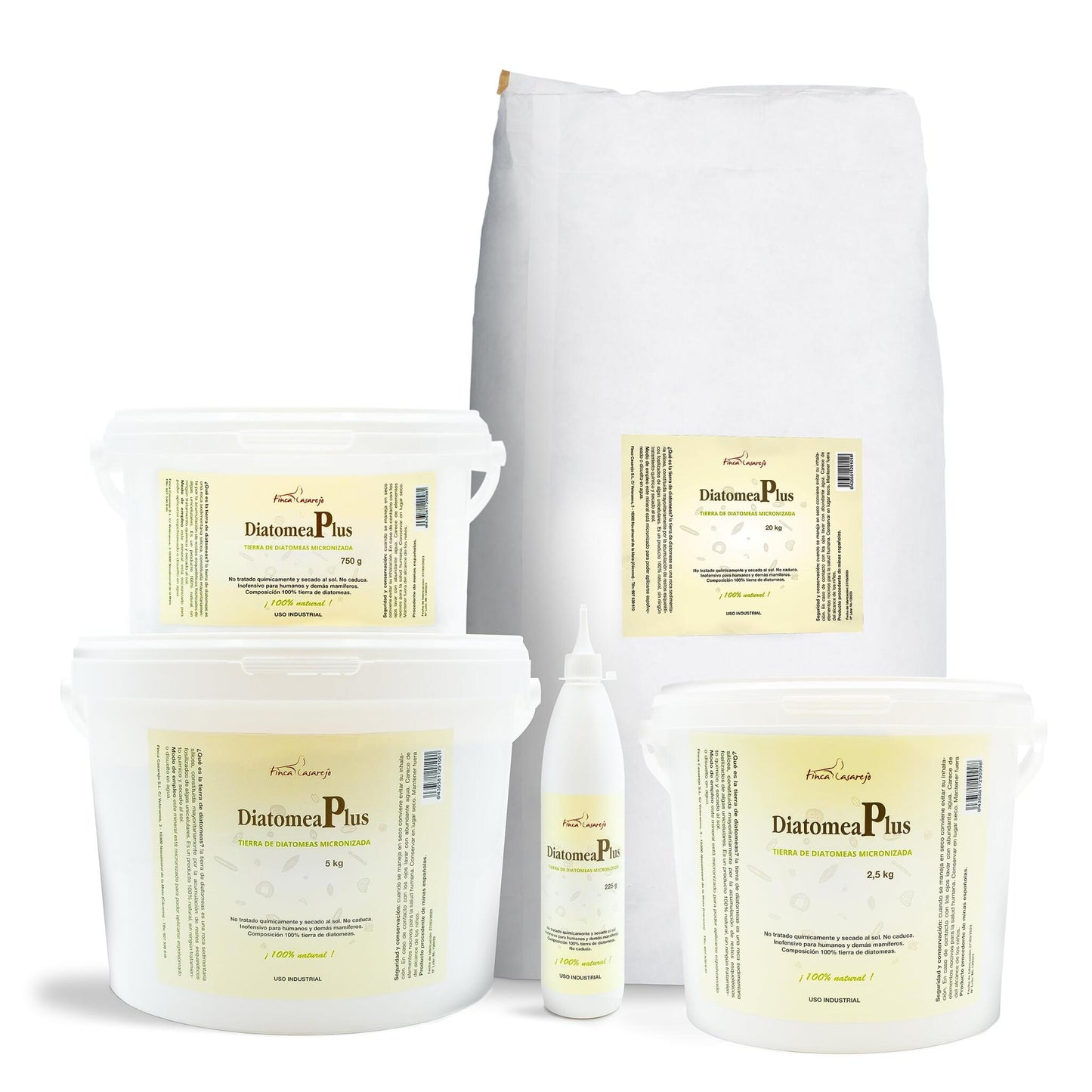 Tierra De Diatomeas Micronizada - 100% Natural Y Ecológica - 225 G - Múltiples Usos - Polvo De Diatomeas En Envase Pulve_4