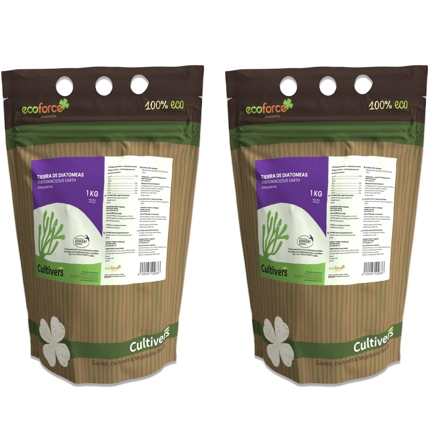 Tierra De Diatomeas Micronizada Cultivers 10 Kg_1