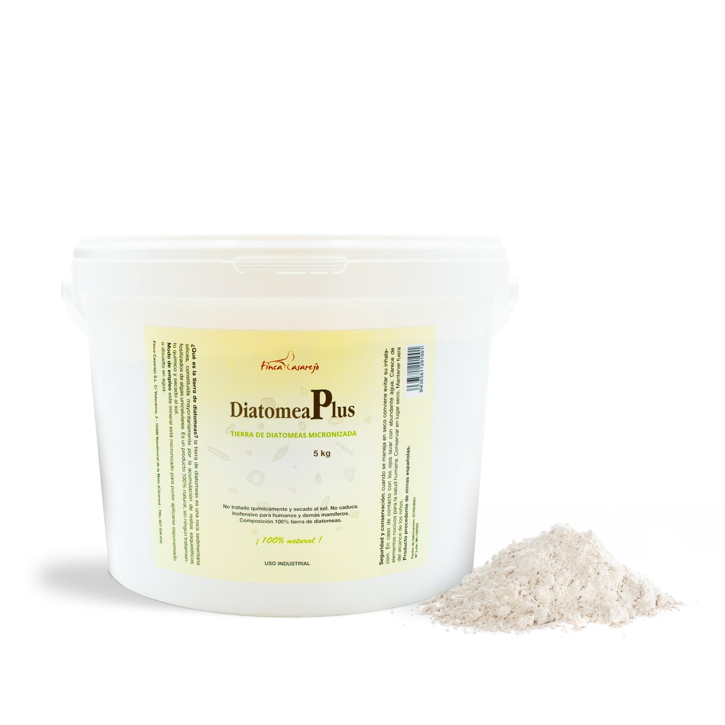 Tierra De Diatomeas Para Ayudar A Mantener El Gallinero Libre De Parásitos - Producto Natural - 5kg_0