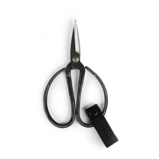 Tijeras Lux - Hierro, Cuero, Negro, 12,5 X 7,5 X 0,5 Cm_0