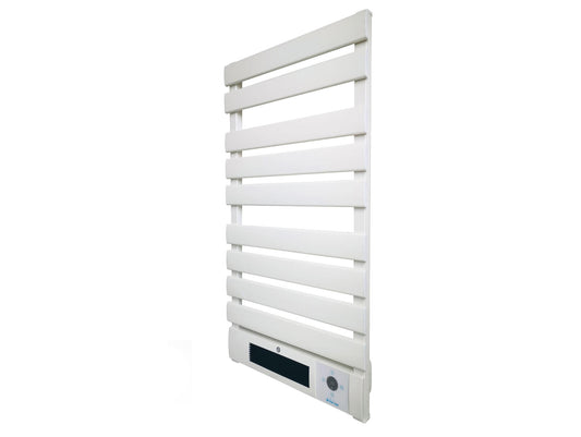 Toallero Eléctrico 1500w En Aluminio Blanco Con Display Led Ntw-25 Purline_0