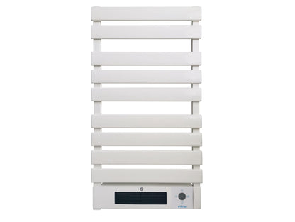 Toallero Eléctrico 1500w En Aluminio Blanco Con Display Led Ntw-25 Purline_2