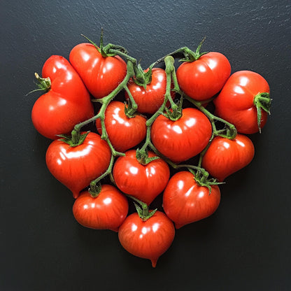 Tomatera - 3 Pzs - Lycopersicon 'heartbreaker' - Altura 20-30cm - ⌀105cm_1