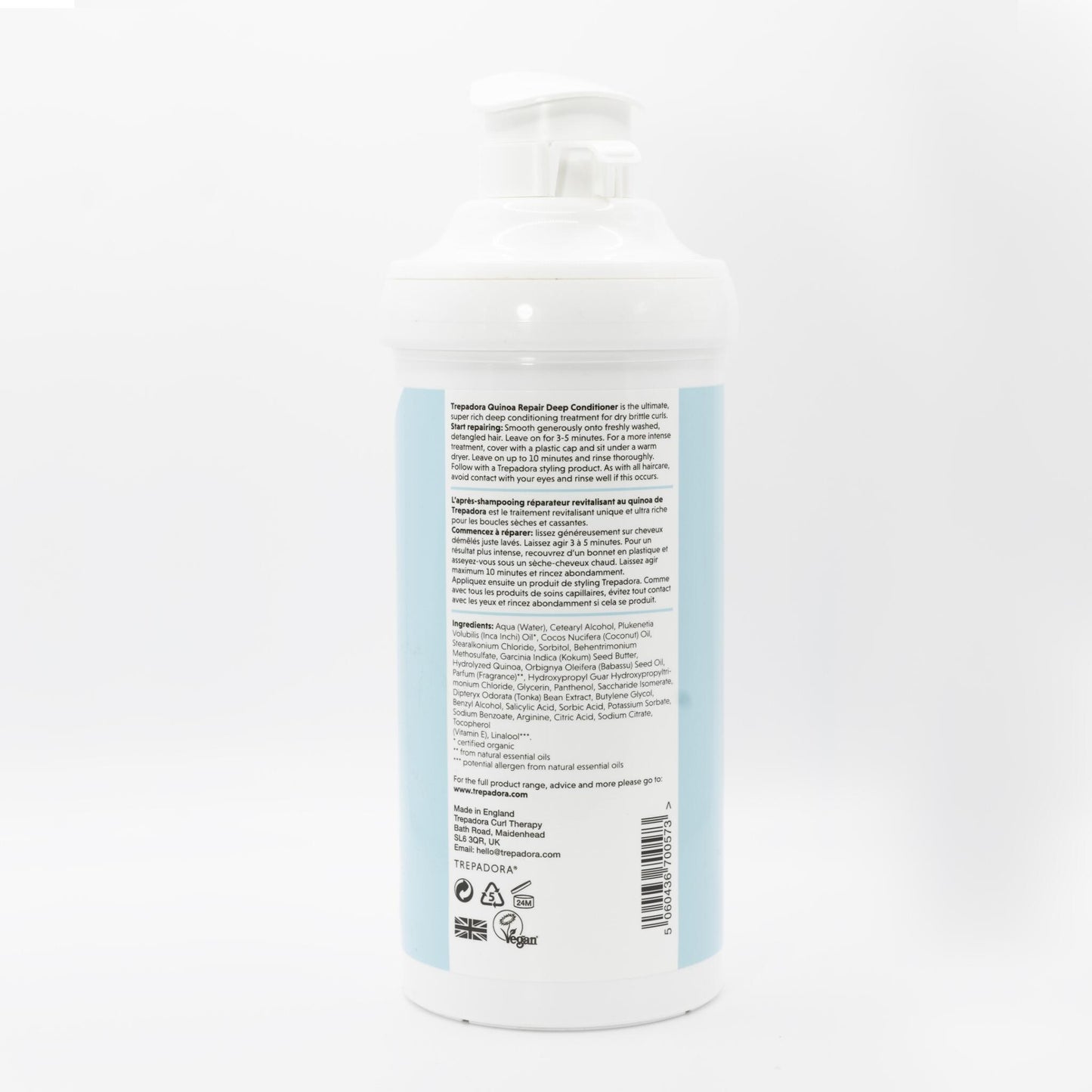 Trepadora Quinoa Repair Deep Conditioner 500ml_4