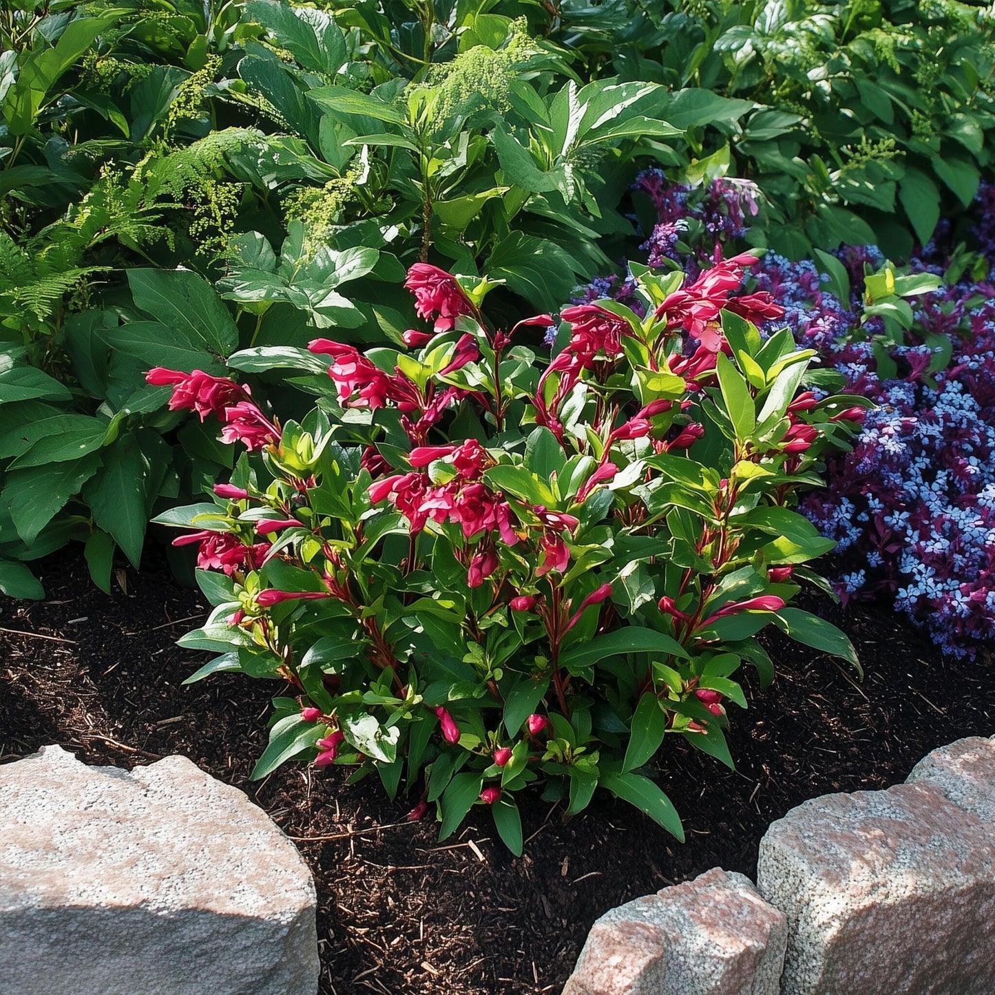 Veigela - 4 Pzs - Weigela Florida 'red Prince' - Altura 25-40cm - ⌀17cm_1
