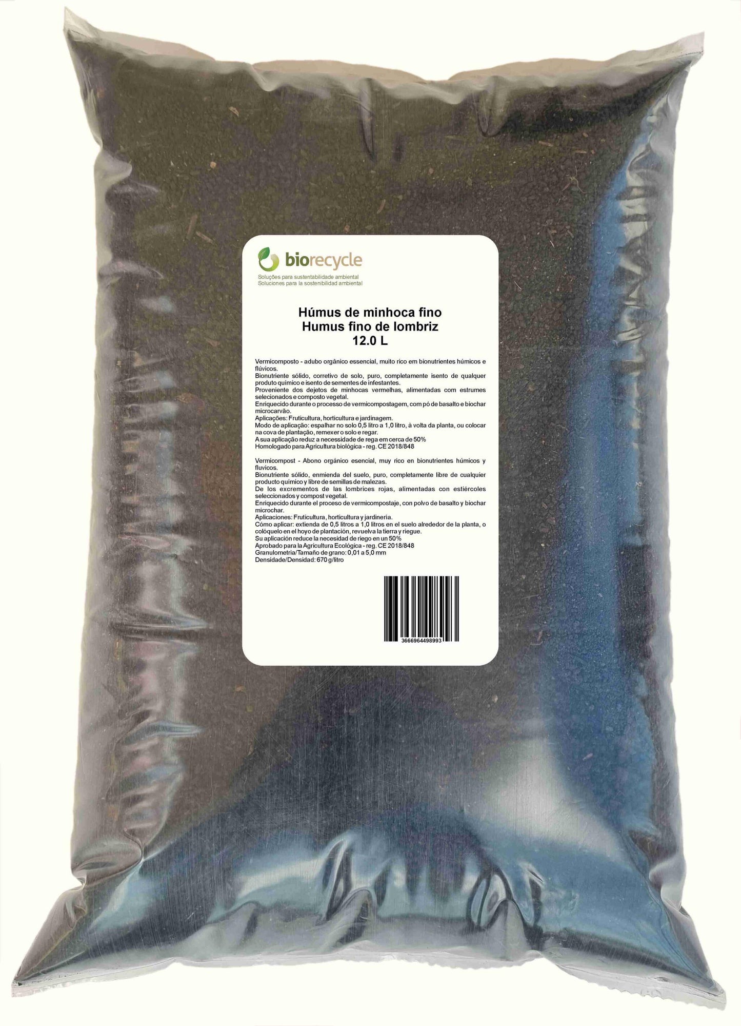 Vermicompost Humus De Lombriz - 12.0 L_0