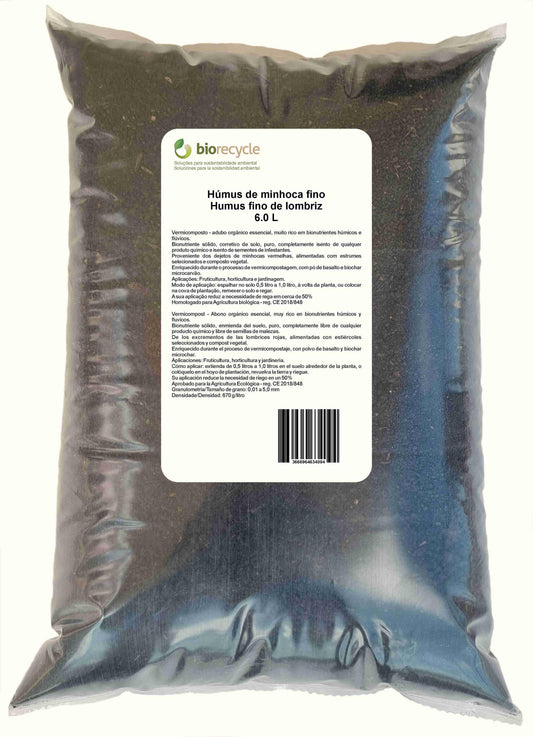 Vermicompost Humus De Lombriz - 6.0 L_0